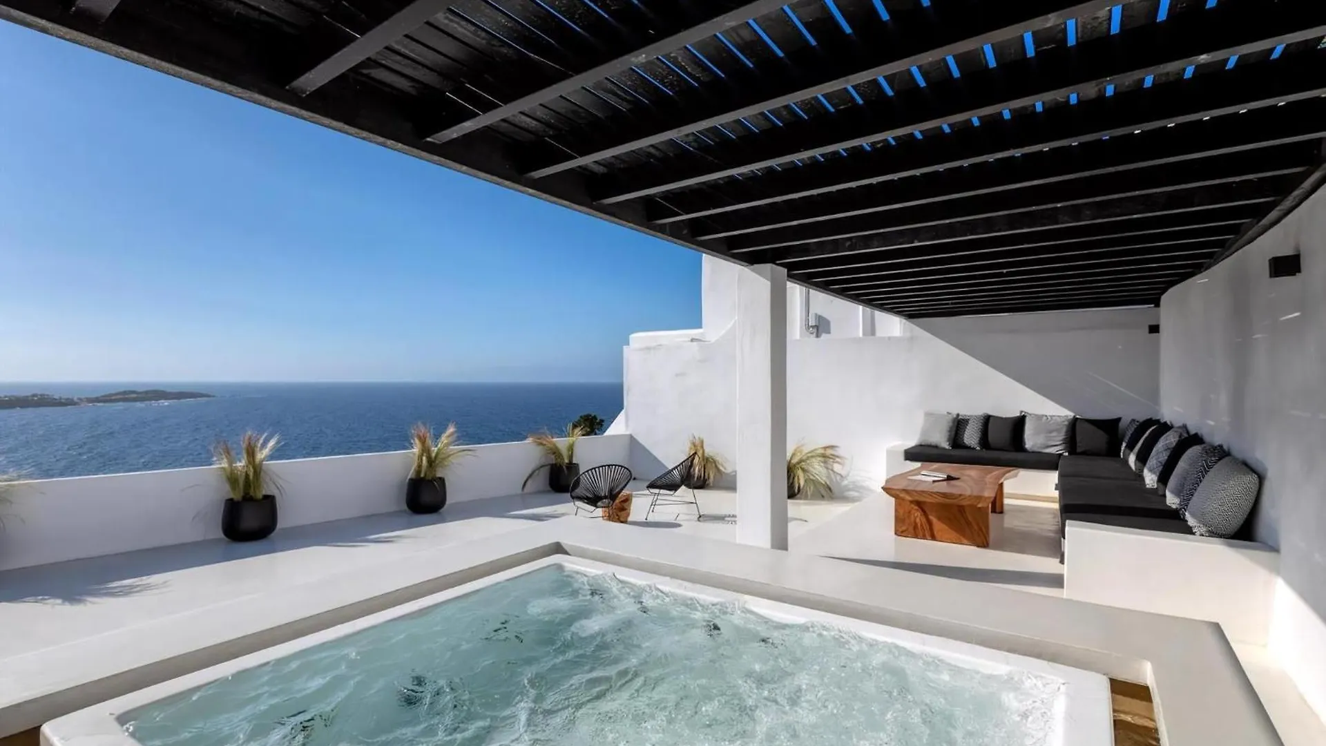 Phenomenal Mykonos Villa 6 Bedrooms Villa Paradise View Panoramic Sea Views Private Infinity Pool Psarou Beach